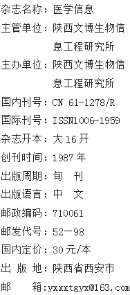 《医学信息》杂志社【官网】